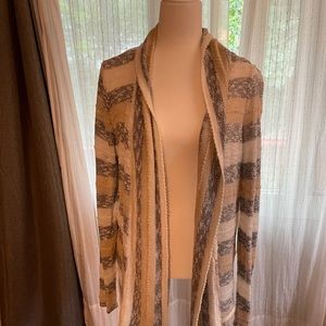 Open front cardigan